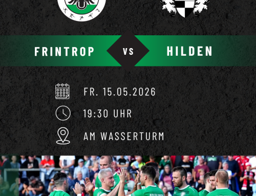 Freitag 19:30h: VFB Hilden – Countdown am Turm läuft…..