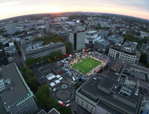 Kleinfeld-World-Cup auf dem Kennedyplatz !